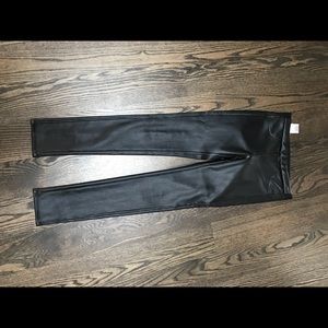 Brand new leather legging BCBG